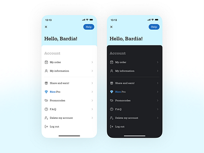 Menu UI Challenge - Day 03 clean ui dark mode light mode light ui menu menu bar menu design menu ui minimal ui minimalism nav nav bar nav menu navbar navigation product design sidebar sidenav ui ui ux