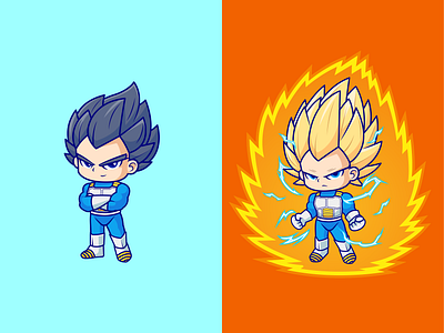 Vegeta SSJ3 is Finally Canon🔥🤩 anime boy branding canon cartoon character comic cute doodle dragon ball fire flat goku icon illustration logo movie strength vegeta ssj3