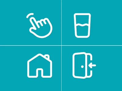 App icons for pet care app animal app icons branding design health health tech icon design icon pack icon set iconography icons illustration pet ui icons ui ux design vector icons