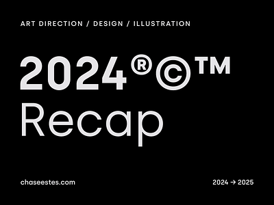 2024 Recap animation art direction brand branding celebrites event identity illustration outdoor video