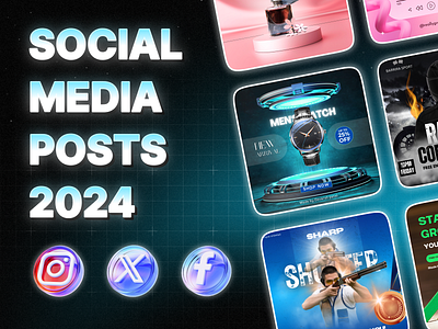 SOCIAL MEDIA POSTS 2024 (PROMOTIONAL)