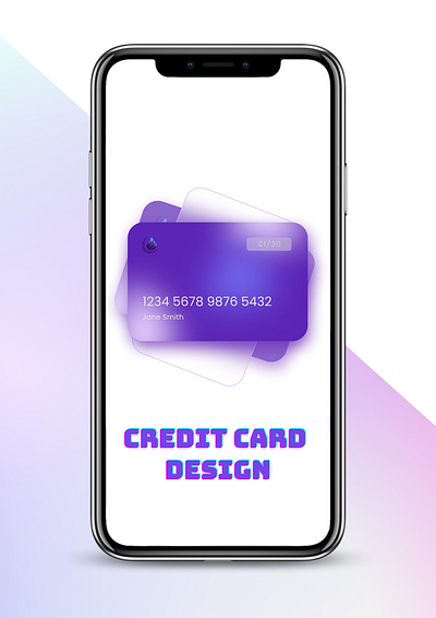 Credit Card Design credit card credit card design mobiledesign ui uiuxdesign ux