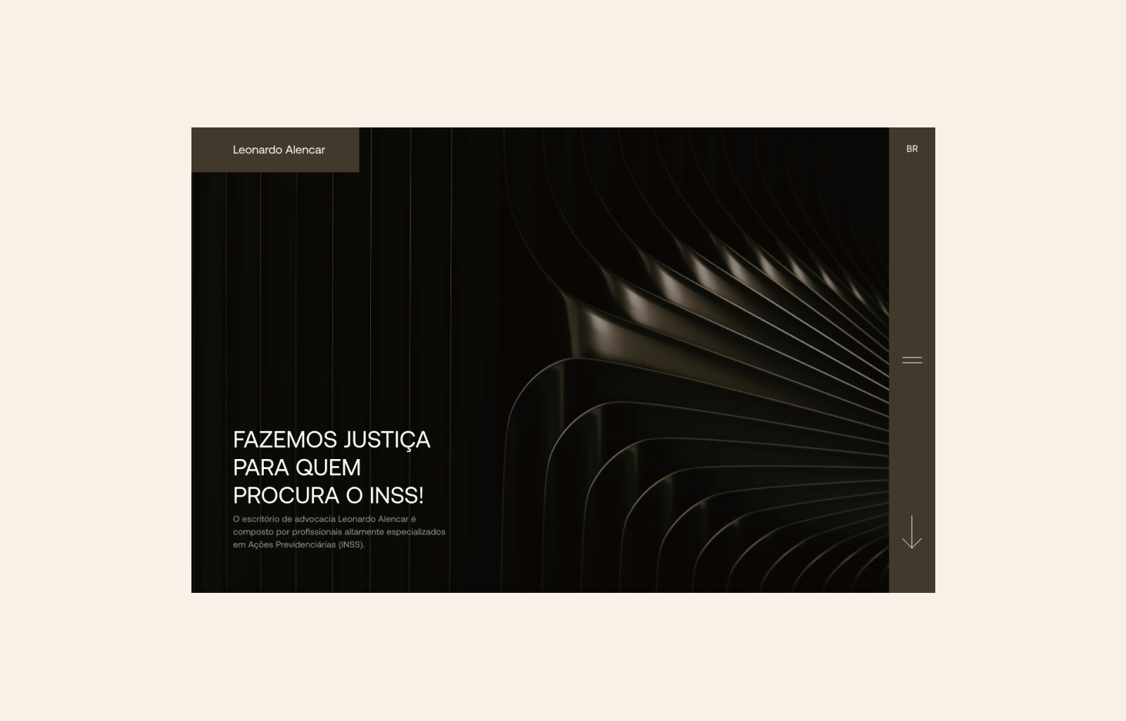 Case study - website Law firm - advocate advocate law site web