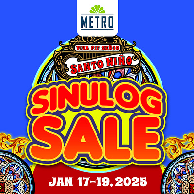 Sinulog Sale - January 17 - 19, 2025 sinulog sinulog 2025 sinulog festival 2025