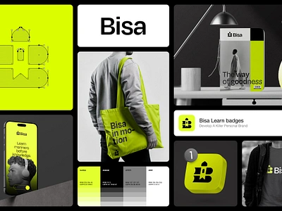 Bisa Online School Logo artificial intelligence brand branding https:www.fiverr.comsyrqxv3l islam letter b logo minimal logo moodboard mosque school