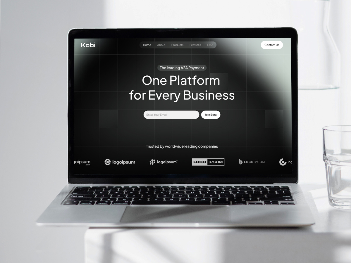 Example of Framer Landing Page Development