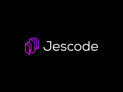 Jescode Logo Design Concept app development brand brand identity branding code coding crypto cryptocurrency developer logo logo design logomark logos modern logo programmer programming symbol timeless logo web3 website development