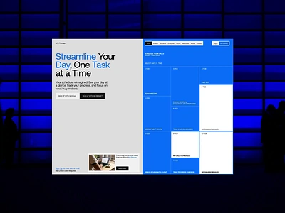 AI* Planner [Exploration 03] art direction branding composition corporate design digital figma interaction layout minimal planner process product design typography ui ui ux uxui web design webflow website design