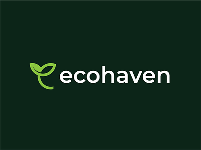 ECOHAVEN Logo and Branding Design branddesign brandidentity branding design graphic design graphicdesign illustration logo logo design logodesign logoinspiration ui