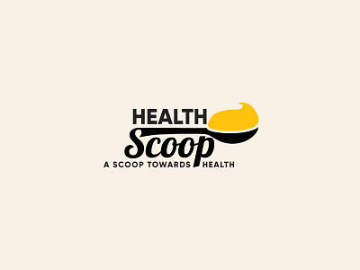 Logo Design for Health Scoop animation branding ca carvingdezine graphic design health healthy illustration logo logo design logo designer minimal motion graphics vector