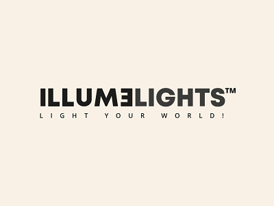 IllumeLights Logo Design brand identity branding carvingdezine design graphic design illustration logo logo design logo designer motion graphics vector visual graphics