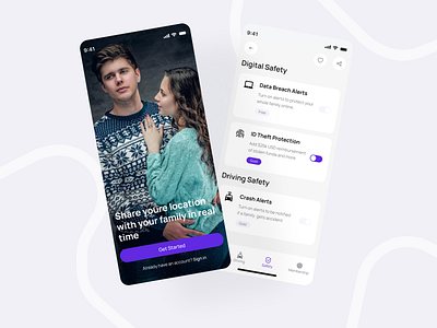 Live location sharing mobile app assistance emergency family location family safety app find location gps tracker ios live location located sharing location sharing location tracker location training mobile app mobile location real time location sharing mobile app sos tracking ui uiux