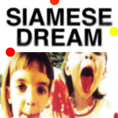 Alternative Album Art: The Smashing Pumpkins Siamese Dream album art design graphic design halftone layout photoshop