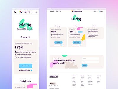 designstripe Pricing Page product design ux