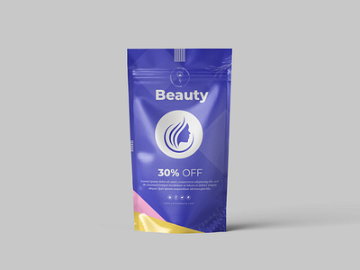 Beauty Doypack Package Design apparel brand brand identitie branding clothing custom t shirt design customtshirt design fashion design fintech graphic design illustration logo design motion design product design ui visual identity