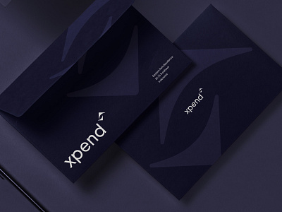 Xpend - Digital Finance Product Branding Implementation Design banking billboard booth design brand collateral brand guideline brand identity branding business card design digital product elegant envelope finance letter logo minimalist modern professional startup stationery