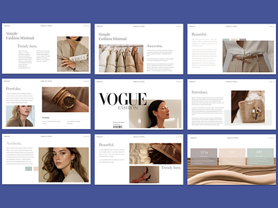 Vogue Fashion - Pitch Deck adobe photoshop creative presentation design fashion pitch deck fashion presentation fashion presentation template fashion template graphic design minimal pitch deck minimal presentation pitch deck pitch deck design powerpoint powerpoint presentation ppt presentation deck presentation design vogue vogue fashion vogue pitch deck