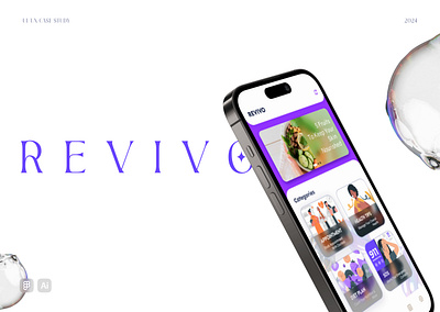 Revivo Healthcare Assistant app design case study mobile ui prototyping ui usability user interface user research