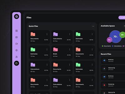 File management dashboard dashboard design dashboard uiux product design project management tools webapp