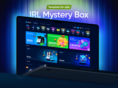 IRL Mystery Box betting betting website case battle casino casino design gambling gambling interface gaming irl irl mystery box irl ui luxury box luxury case luxury gambling mystery box mystery case mystery game open box open case ui game