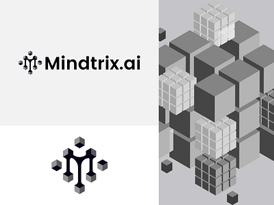 Mindtrix.ai – Logo design ai startup branding brand brand identity branding business creative custom design designer futuristic graphic design icon logo logo design minimalist modern modern logo monogram startup tech