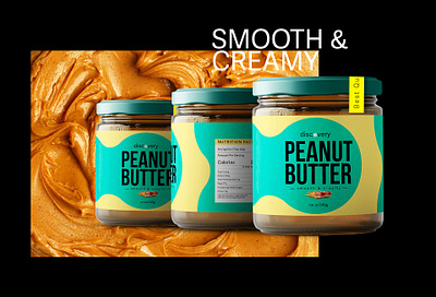 Peanut Butter Packaging Design brandidentity branding design graphic design packaging packaging design peanut butter peanutbutterpackging