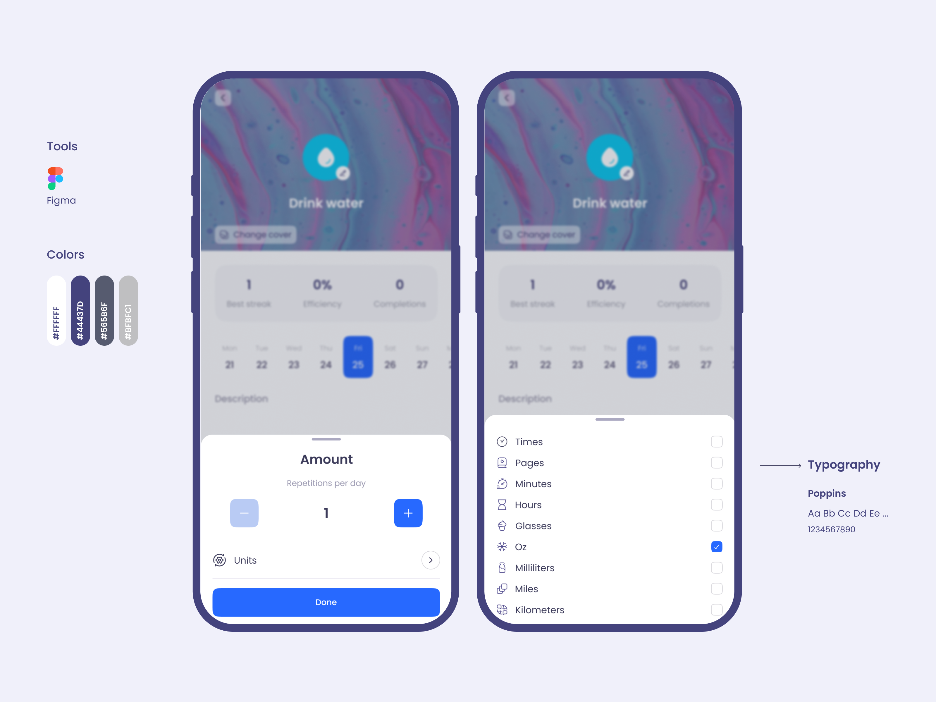 Example of Mobile App UI Design
