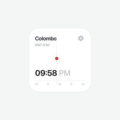 Time widget app component design figma ios ios widget mobile mobile app modern ui ui ui design uidesign widget