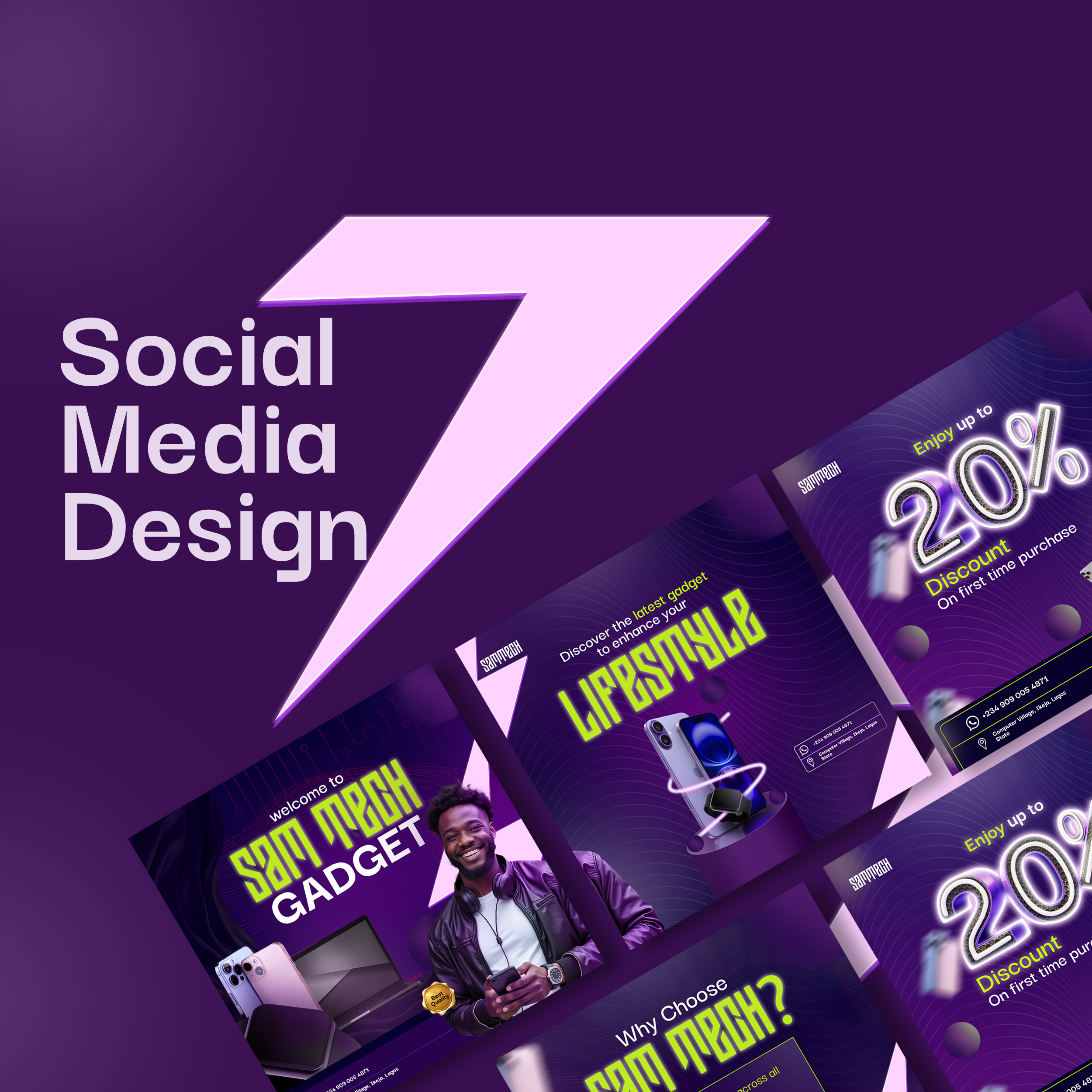 Example of Social Media Designs