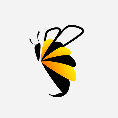 Elegant Honeybee Logo Design bee bee logo design dynamic eco friendly elegant energy hive honey honeybee honeybee logo design illustration insect logo logo minimal modern nature inspired productivity sustainability symbolic