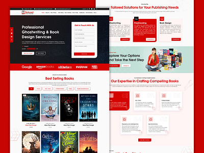 Tailored Book Writing - Crafting Stories That Inspire book design book lovers book writing services creative u ghostwriting graphic design modern design storytelling design tailored book writing ui design user interface ux design web design web ui