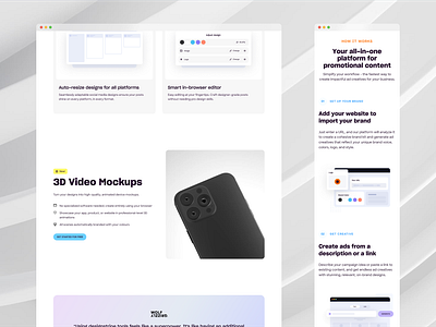 designstripe Homepage Scroll product design ui ux