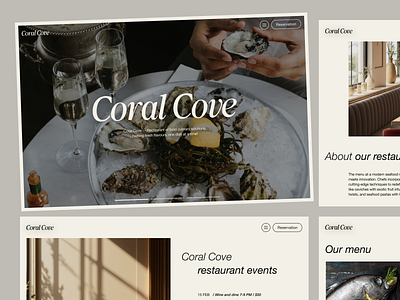 Restaurant Website beautiful website best web design business website cool website modern ui modern website professional website restaurant website ui ui design ui ux ui ux design ux web design web design inspiration web interface design web ui web ui design webdesign