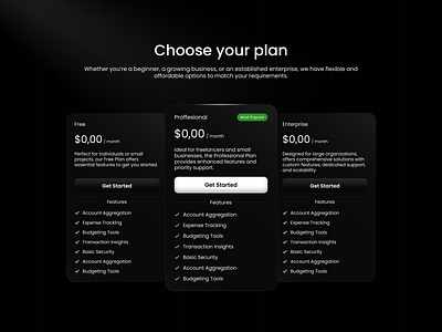 Pricing Plans design plans pricing ui ux