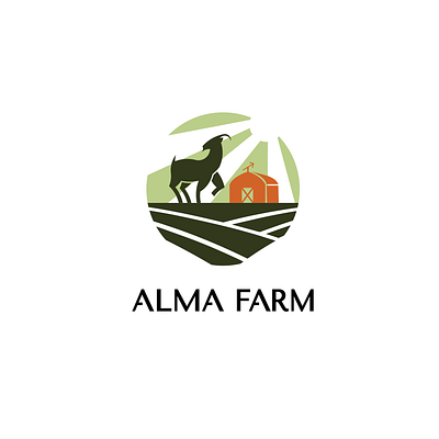 Farm Logo Design animal branding design farm graphic design identity illustration logo vector