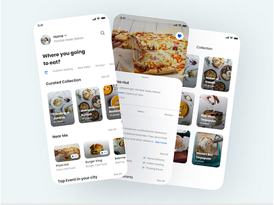 Zomato - Redesign app design design mobile food app food review mobile app mobile design mobile ui redesign redesign mobile app redesign zomato ui ui mobile uiux ux zomato zomato redesign