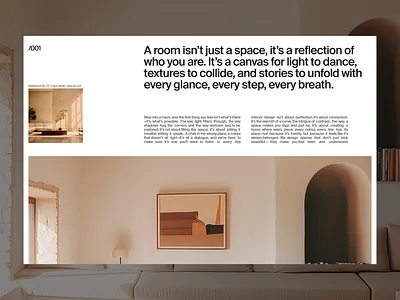 Interior design website arcitecht clean design interior interior design minimal minimalistic modern webdesign