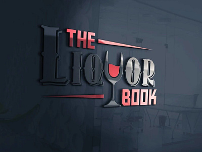 Liqyor Logo 3d branding graphic design logo