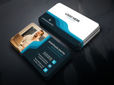 Professional Business Card Template Design address business card company name contact us today creative creative professional email address expertise innovative job title modern name premium