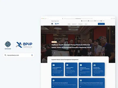 🌟 Website Balai Pelatihan Vokasi dan Produktivitas Sidoarjo company profile website website company profile