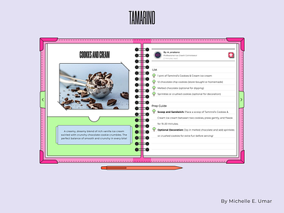 Tamarind 2.0: Recipe Book branding design neubrutalist neubrutalist design redesign ui ui design ux website