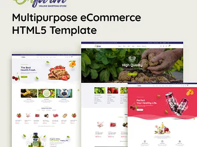 Orfarm - Multipurpose eCommerce HTML5 Template bootstrap ecommerce ecommerce dashboard farming grocery market grocery shop grocery store grocery supper shop organic food