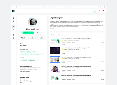 Daily UI challenge #004 - User Profile ui ui design uidesign ux ux design uxdesign