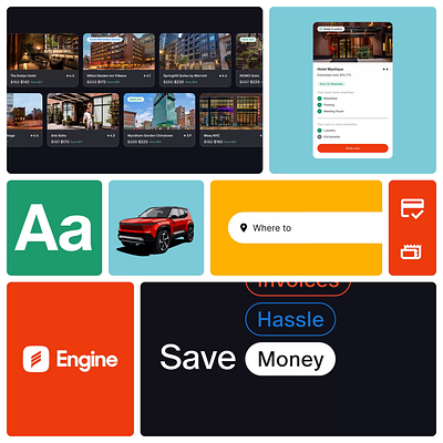 Engine - Motion Bento after effects animation bento branding card animation figma horizontal scroll icon animation logo logo animation lottie motion design motion graphics rive svg animation ui uiux