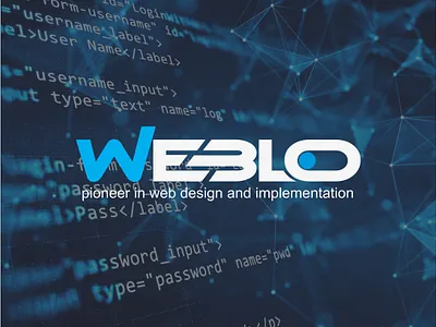 Weblo Logo branding design graphic design inspire logo logomaker ui ux web website