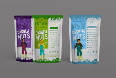 Cashew Nut Pouch Label Design branding cashew cashew nuts cashew nuts pouch design cashew packaging graphic design nut pouch design nuts nuts label design nuts labels design nuts packaging pouch