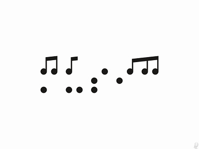 Braile music braile music note