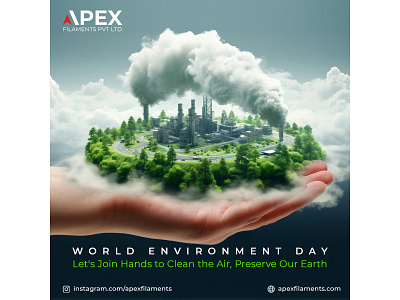 Social Media Creative Design for World Environment Day branding graphic design