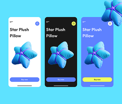 fluorescent color system 3d app color design system ui ui design