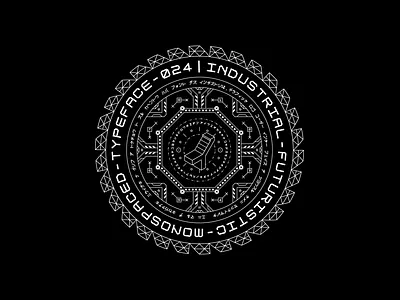 › INDUSTRI / ИНДУСТРИ / インダストリ ‹ FUTURISTIC CYBERPUNK BADGE LOGO androaki cyber badge cyberpunk cyberpunk badge cyberpunk font cyberpunk graphic design cyberpunk logo cyberpunk logo design cyberpunk type design cyberpunk typeface cyberpunk typography futuristic futuristic badge futuristic logo futuristic typography industrial font japanese cyberpunk design japanese graphic design japanese logo japanese typography